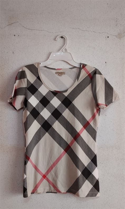 burberry brit ladies shirt|authentic burberry shirt.